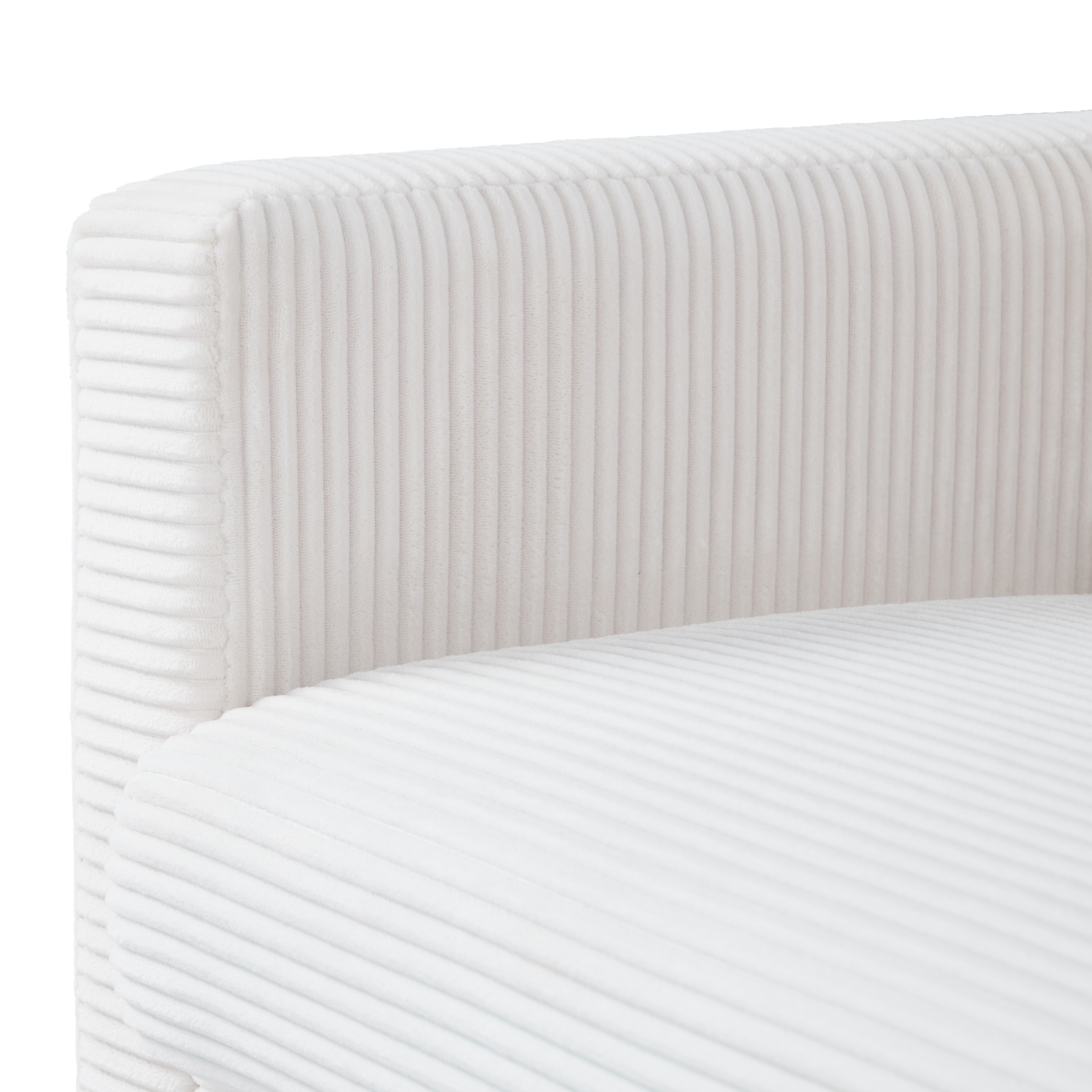 2-Seater Sofa, Modern Loveseat with Tufted Back and Solid Wood Legs 2-Seater Sofa, Modern Loveseat with Tufted Back and Solid Wood Legs