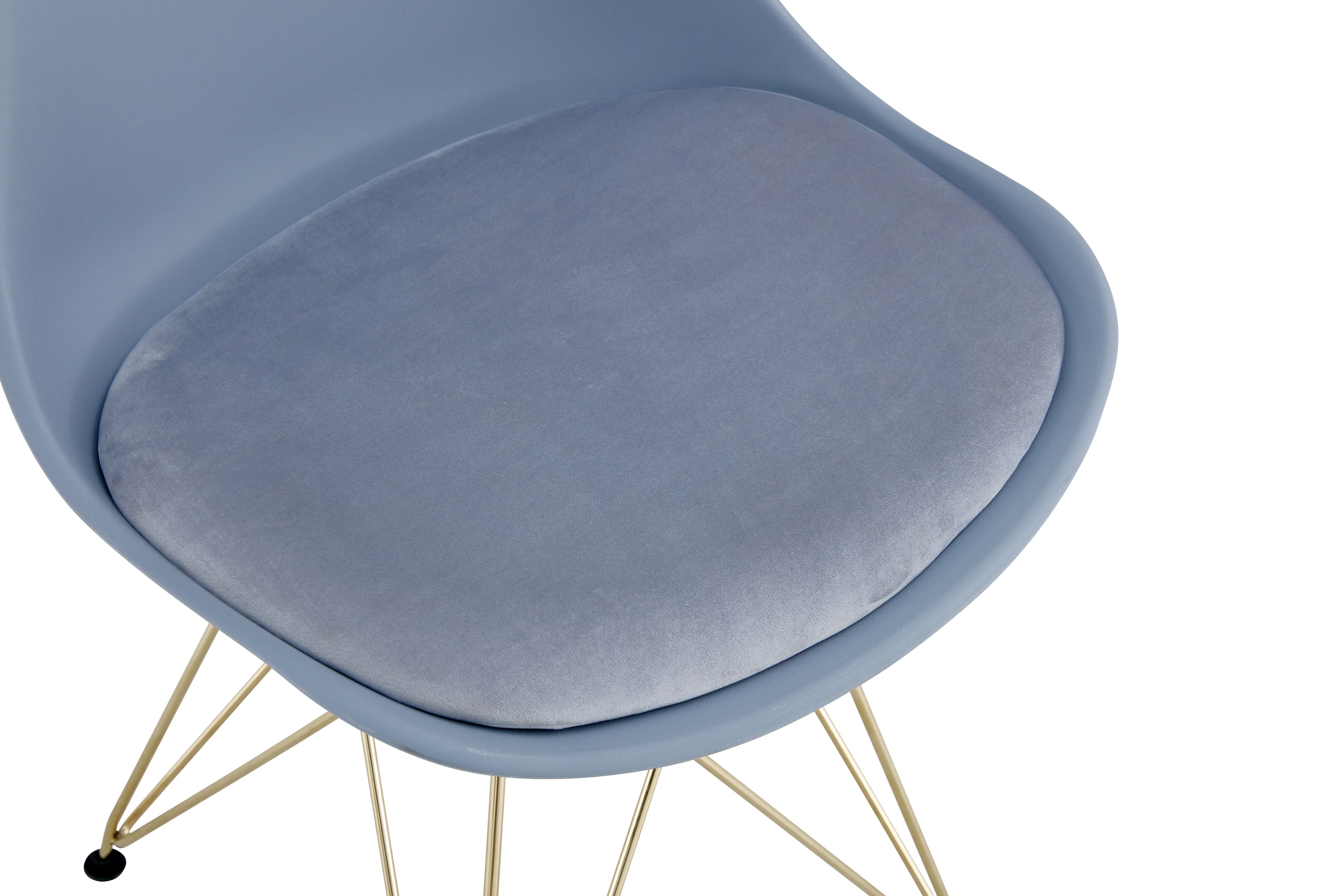 Modern Dining Chairs with Shell Lounge Plastic Seat and GOLDEN STEEL Legs KITEHCN chairs meeting room chairs living room,Set of 4, GREY Modern Dining Chairs with Shell Lounge Plastic Seat and GOLDEN STEEL Legs KITEHCN chairs meeting room chairs living room,Set of 4, GREY