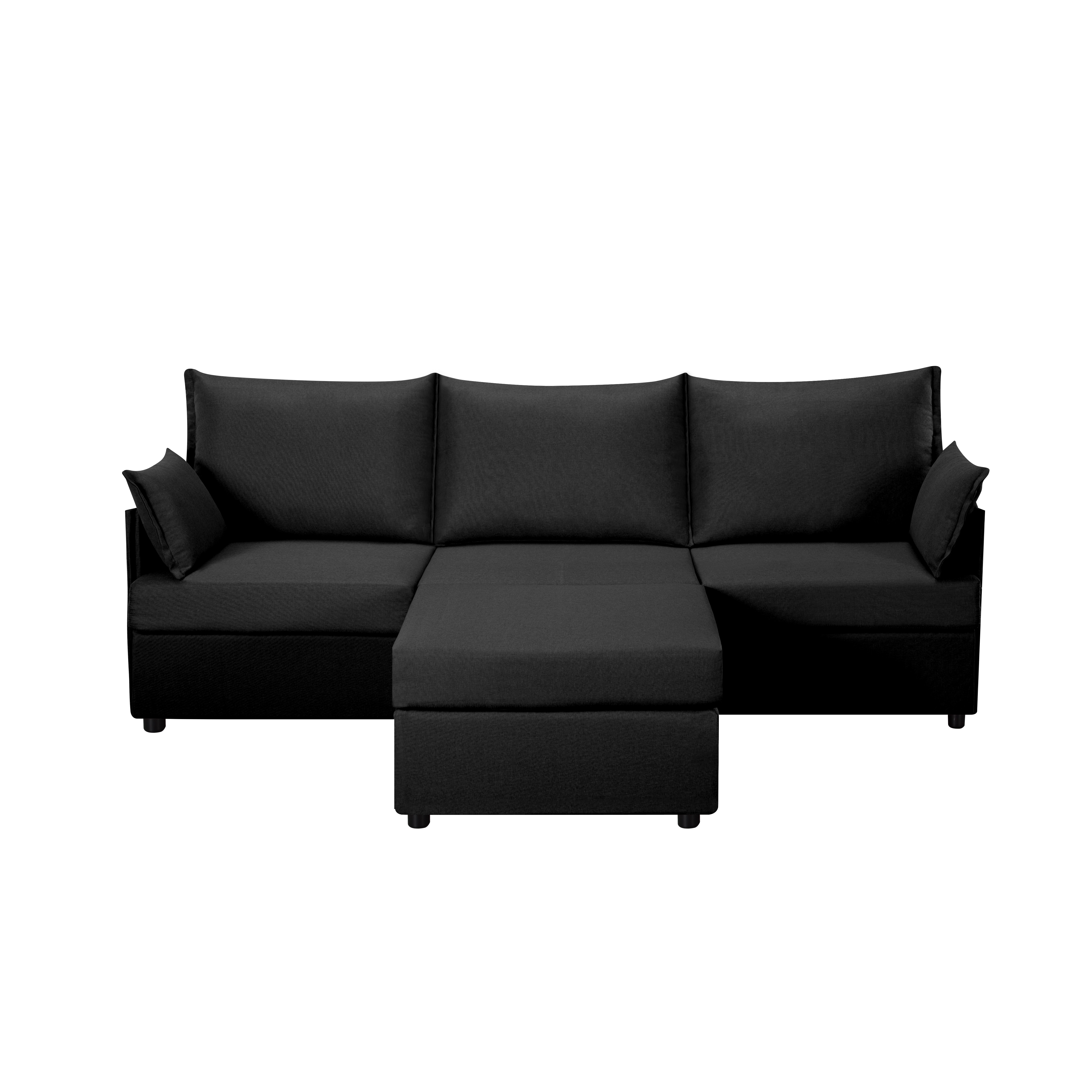 93.7” Sectional Sofa with ottoman 93.7” Sectional Sofa with ottoman