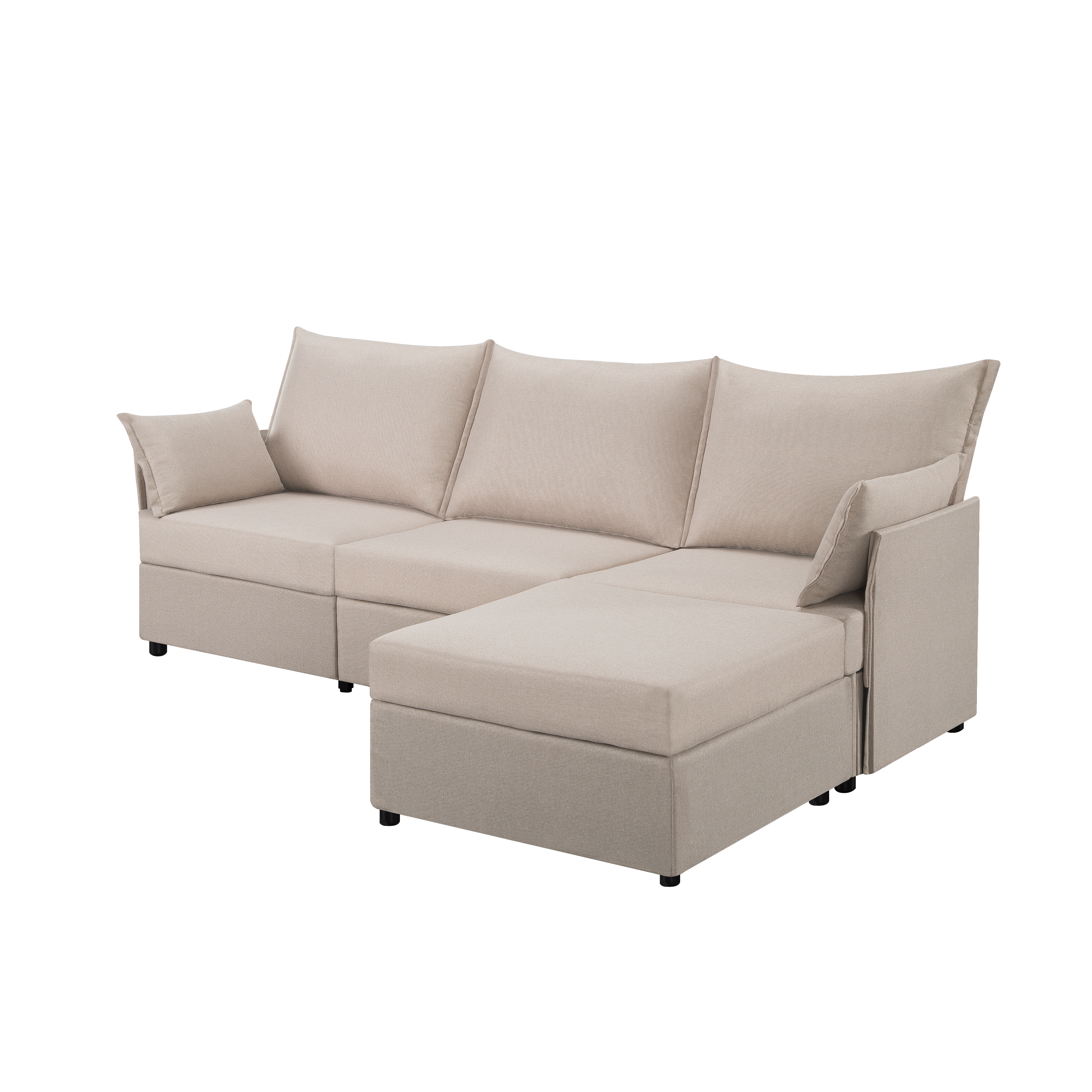 93.7” Sectional Sofa with ottoman 93.7” Sectional Sofa with ottoman