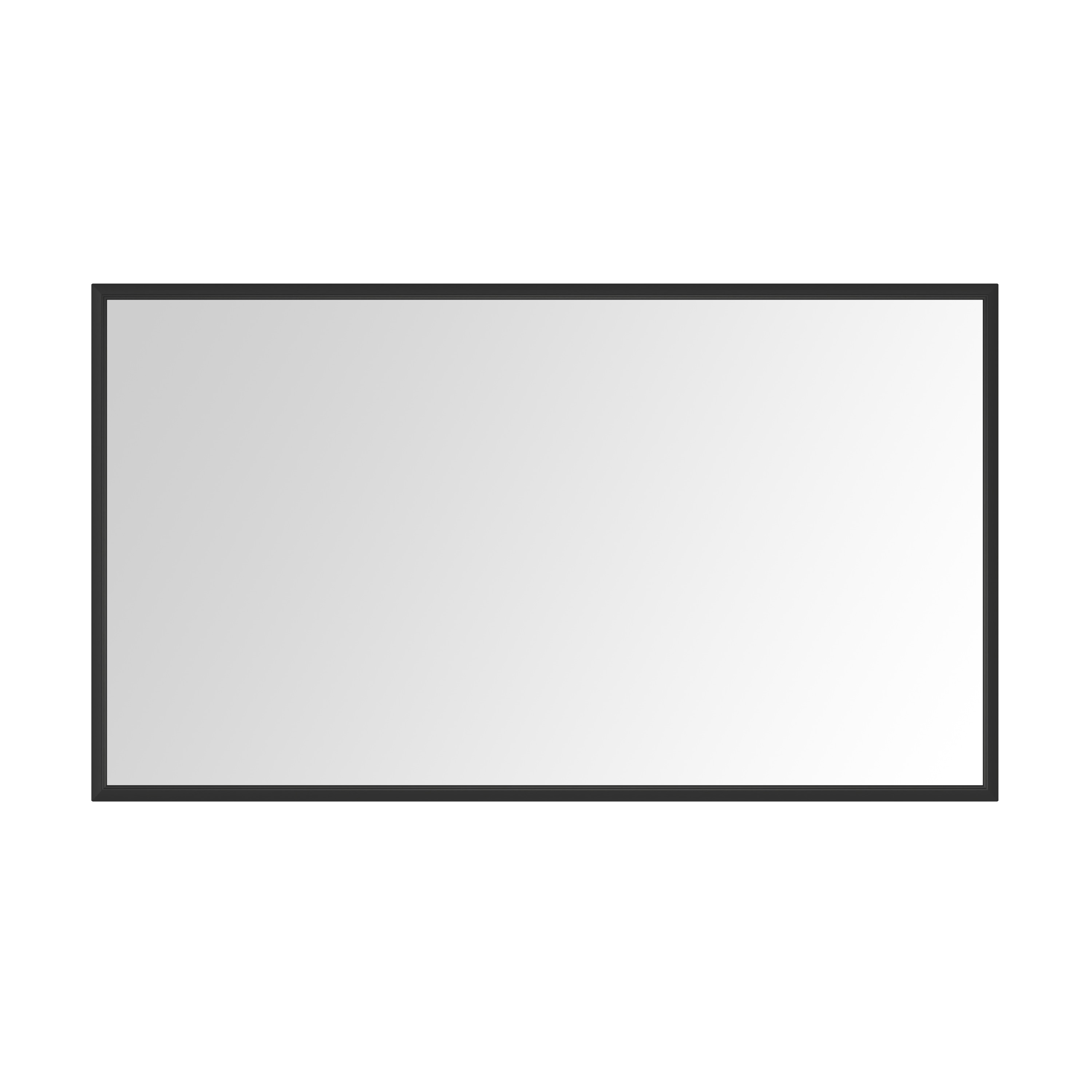84in. W x 48in. H Metal Framed Bathroom Mirror for Wall, X Inch ...