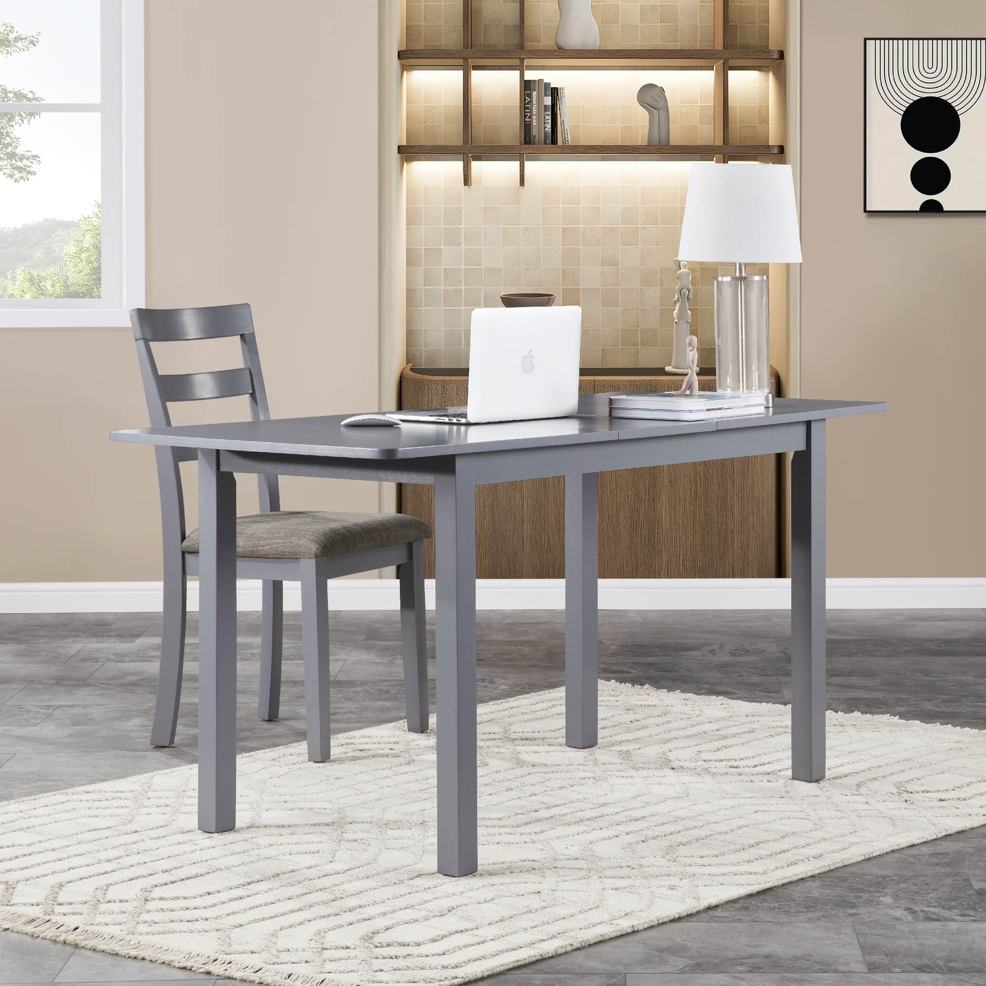 Farmhouse Style Dining Chairs Set of 2, Wooden Kitchen Chairs, Solid Wood Legs, High Ladder Back, Non-Slip Foot Pads, Sturdy Design, 275lbs Capacity – Perfect for Dining Room or Kitchen, Gray Farmhouse Style Dining Chairs Set of 2, Wooden Kitchen Chairs, Solid Wood Legs, High Ladder Back, Non-Slip Foot Pads, Sturdy Design, 275lbs Capacity – Perfect for Dining Room or Kitchen, Gray