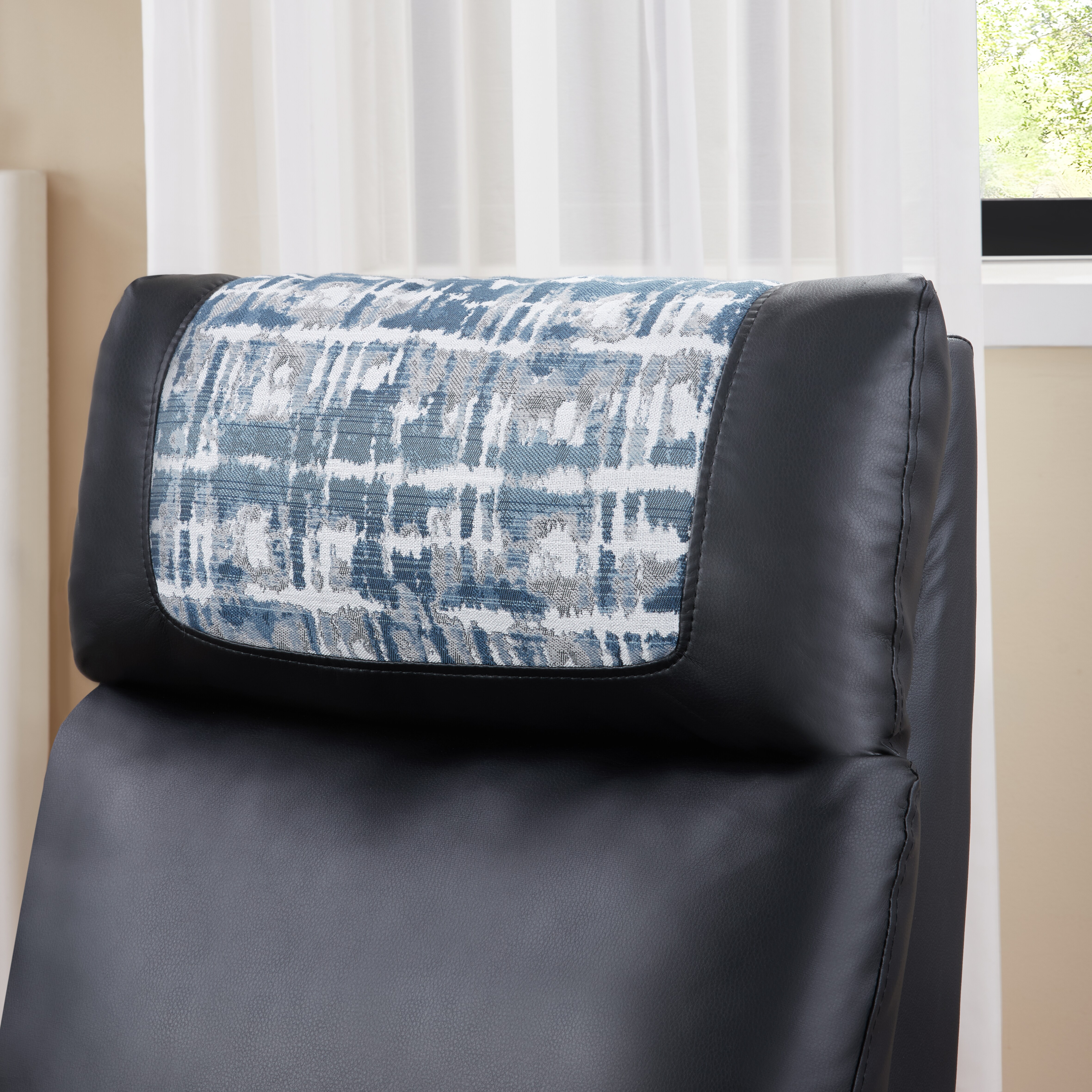 Recliner Chair, Classic And Traditional Manual Recliner Chair With Comfortable Arms And Back Single Sofa For Living Room, Black_voghion.com