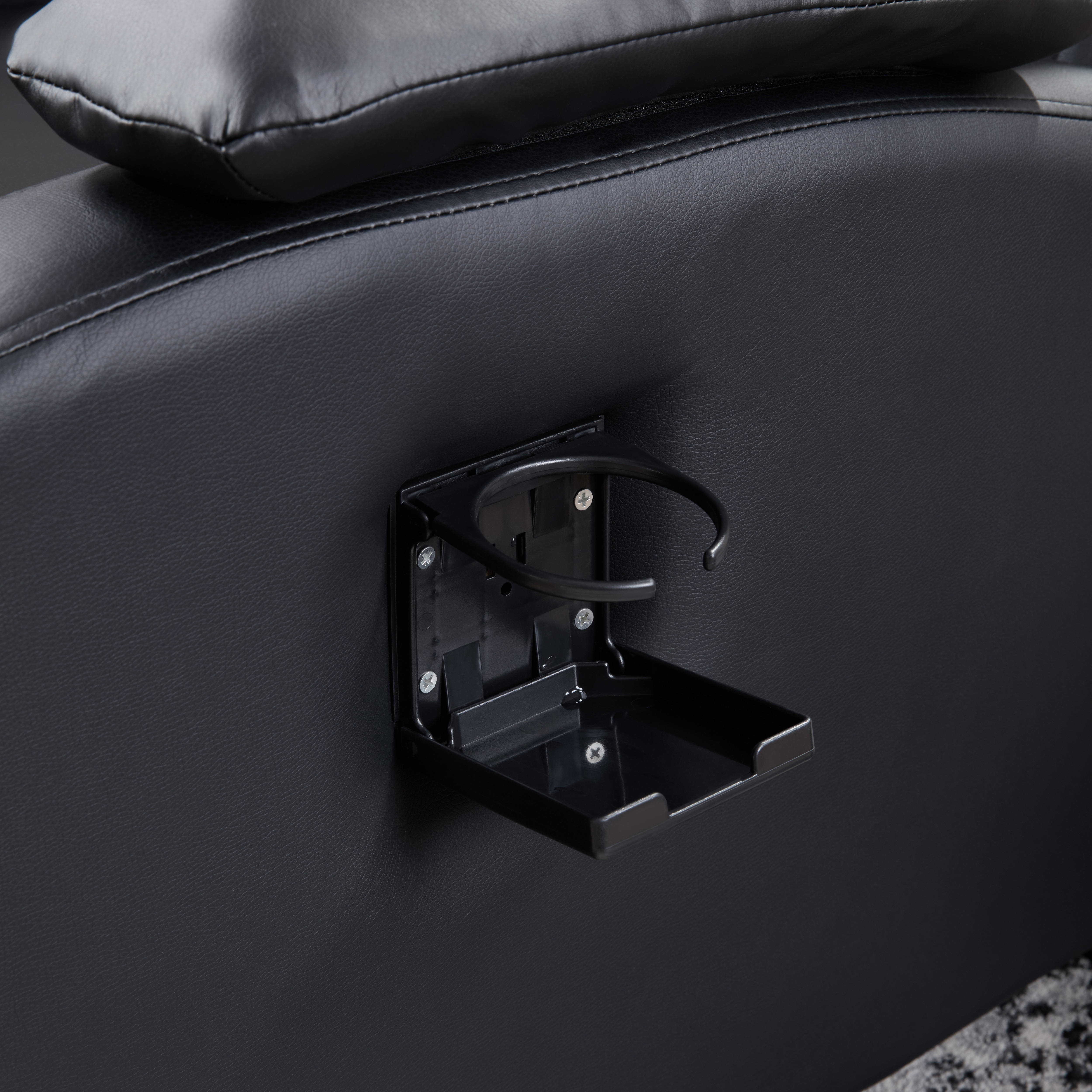 Recliner Chair, Classic And Traditional Manual Recliner Chair With Comfortable Arms And Back Single Sofa For Living Room, Black_voghion.com