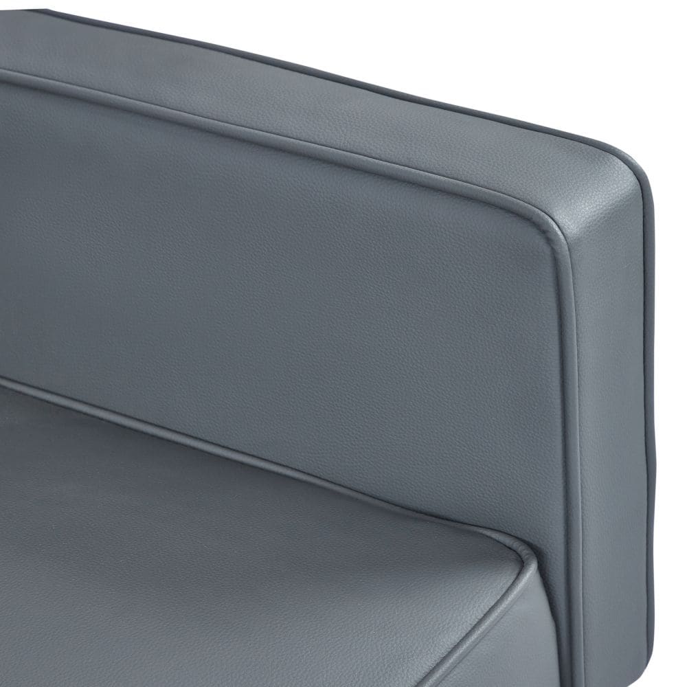 2-Seater Sofa, Modern Loveseat with Tufted Back and Solid Wood Legs 2-Seater Sofa, Modern Loveseat with Tufted Back and Solid Wood Legs