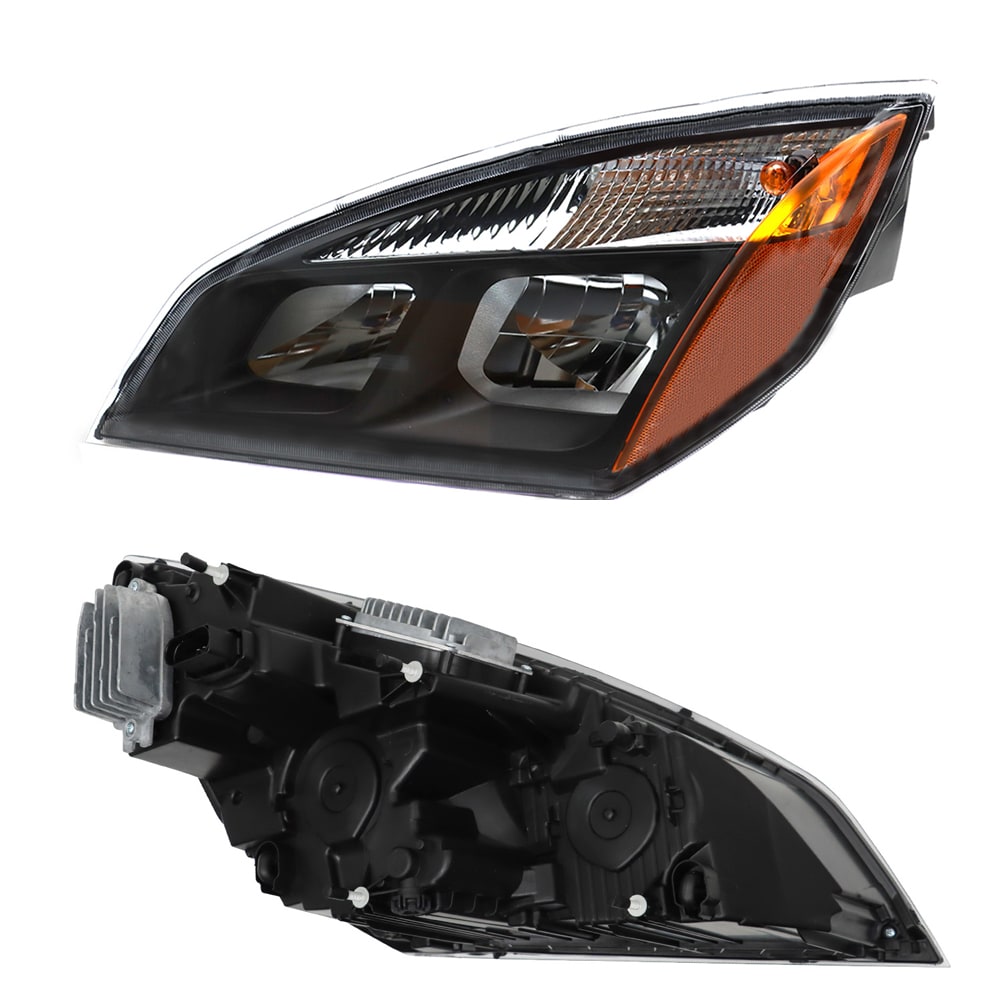 Halogen Headlight Assembly For Freightliner Cascadia Left Right_voghion.com