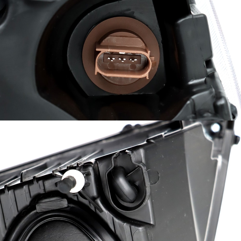 Halogen Headlight Assembly For Freightliner Cascadia Left Right_voghion.com