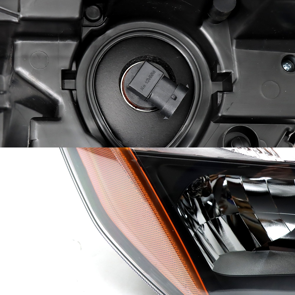 Halogen Headlight Assembly For Freightliner Cascadia Left Right_voghion.com