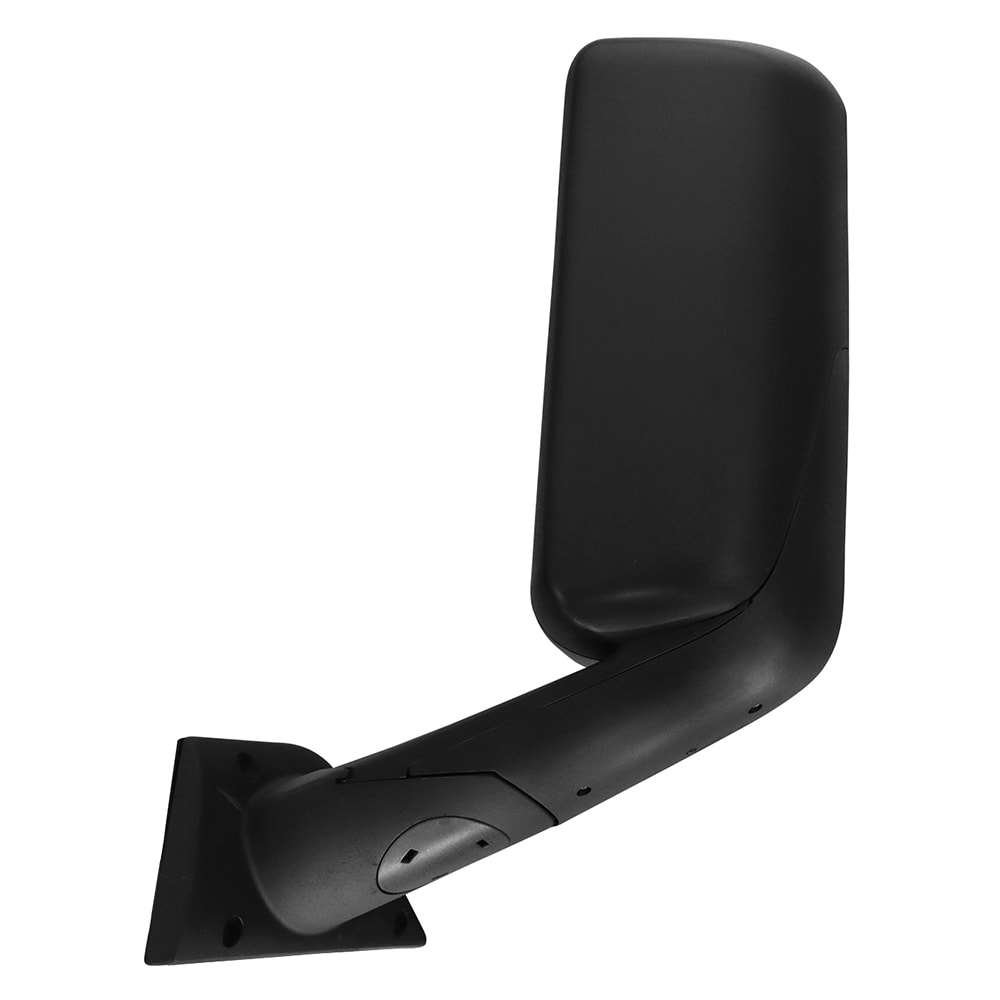 Door Mirror Assembly With Black Back Cover Heated Defrost Motorized Fit For New Freightliner Cascadia 2018+, Left/Driver Side_voghion.com