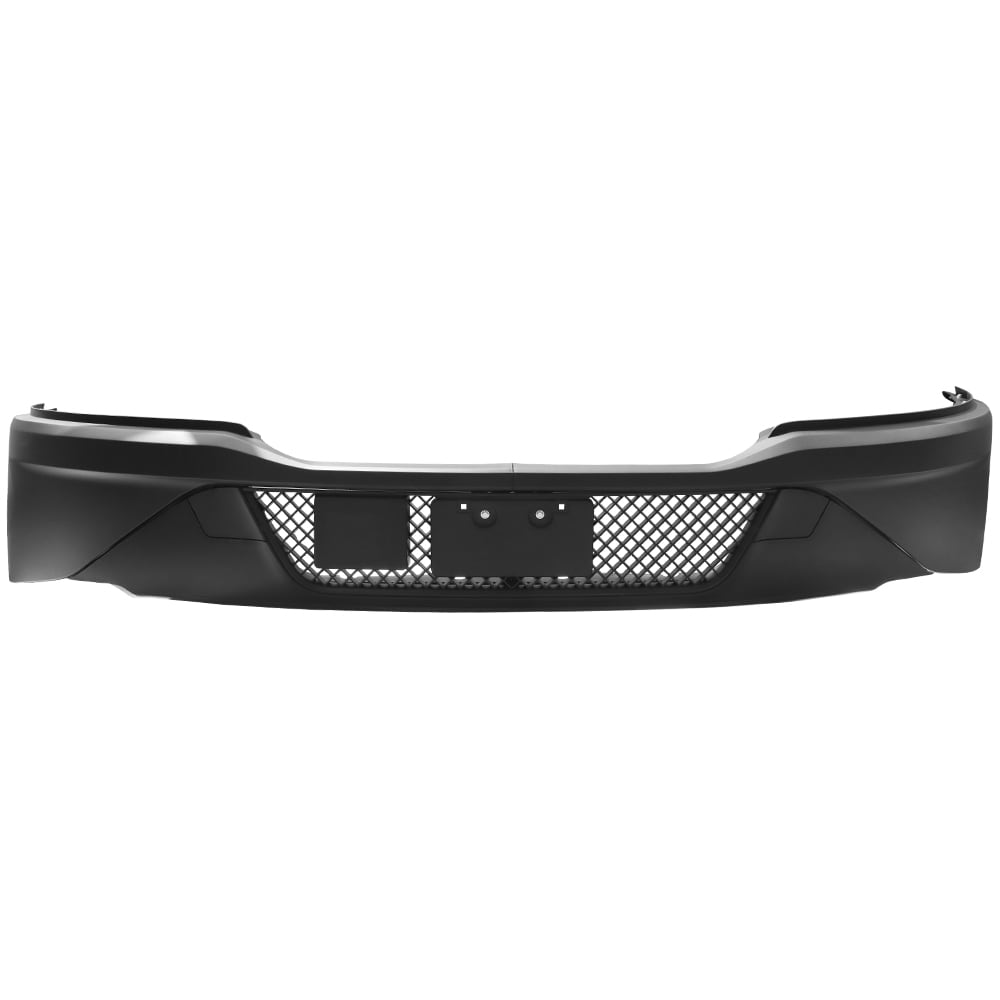 Black Front Bumper For Kenworth T680 Without Fog Light Hole_voghion.com