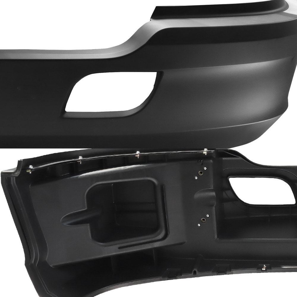 Front Bumper Replacement For Kenworth T680 Black Finish_voghion.com