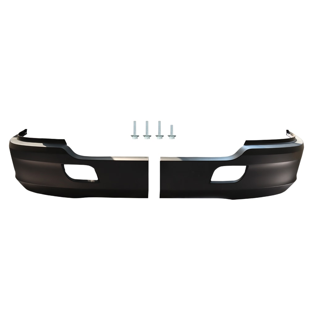 Front Bumper Replacement For Kenworth T680 Black Finish_voghion.com