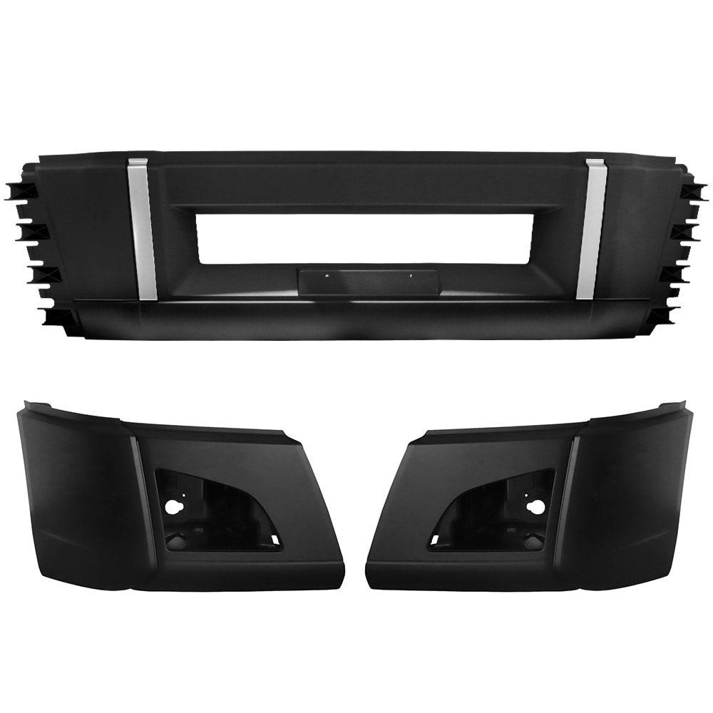 Complete Front Bumper With Fog Light Holes For Volvo Vnl_voghion.com