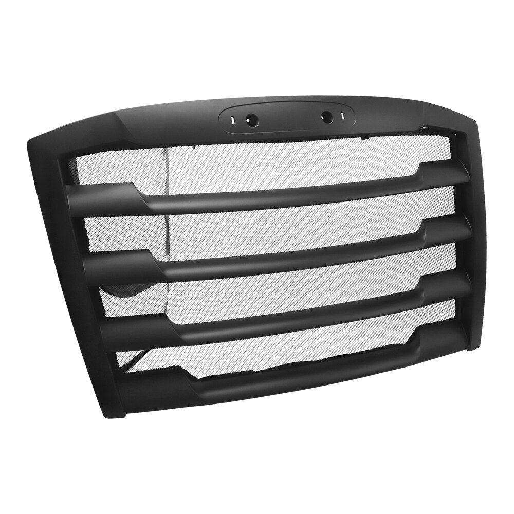 Black Grille Fit For 2018+ Freightliner Cascadia, With Bug Screen_voghion.com