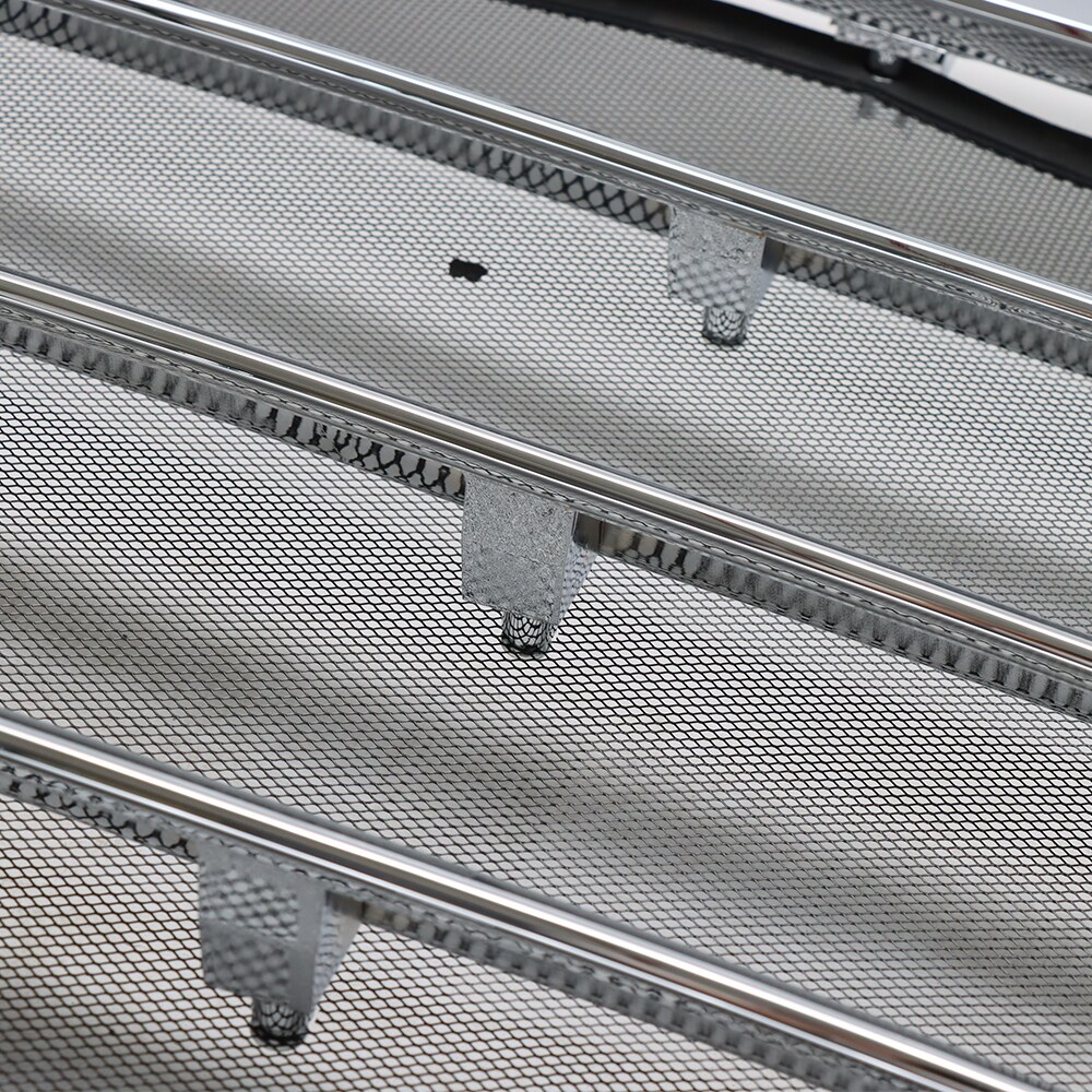 Chrome Grille Fit For 2018+ Freightliner Cascadia, With Bug Screen, Chrome Plated_voghion.com