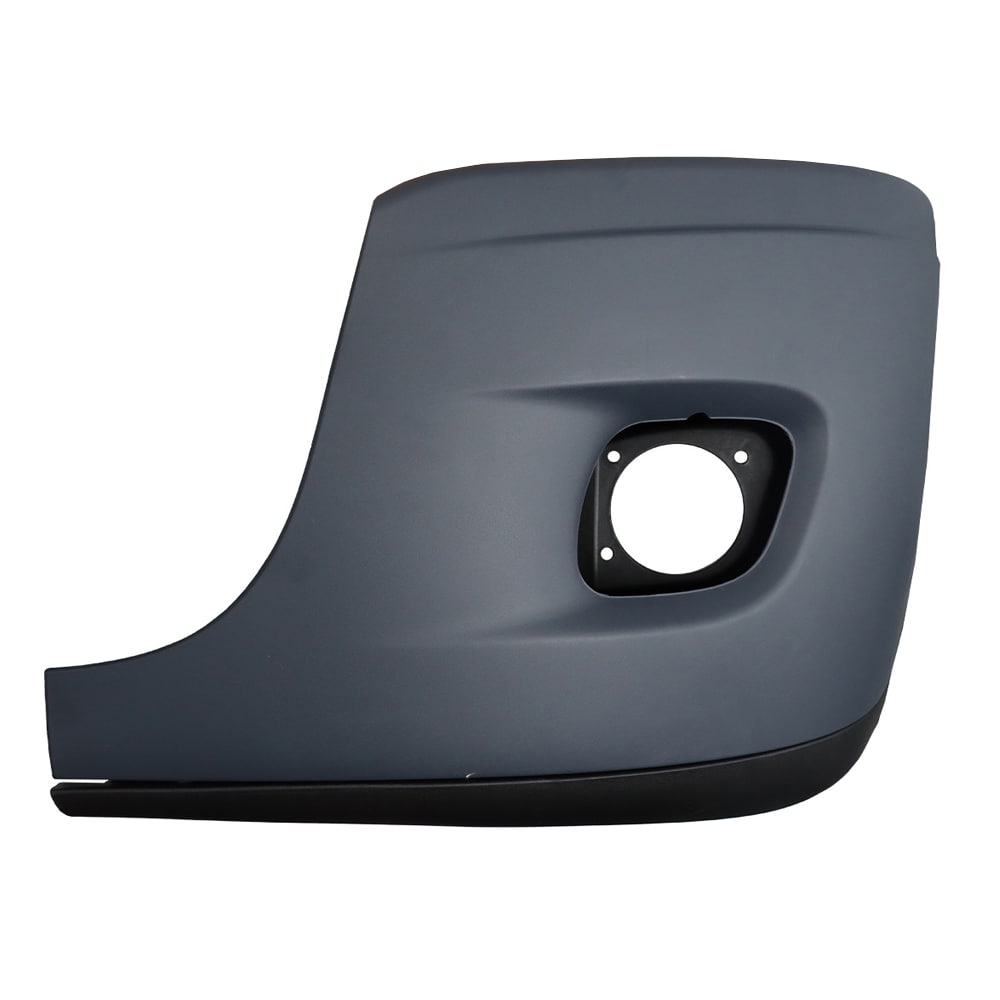 Heavy Duty Truck Parts Left/Driver Bumper End Cover With Fog Light Hole Compatible With Freightliner Cascadia 2008-2017_voghion.com
