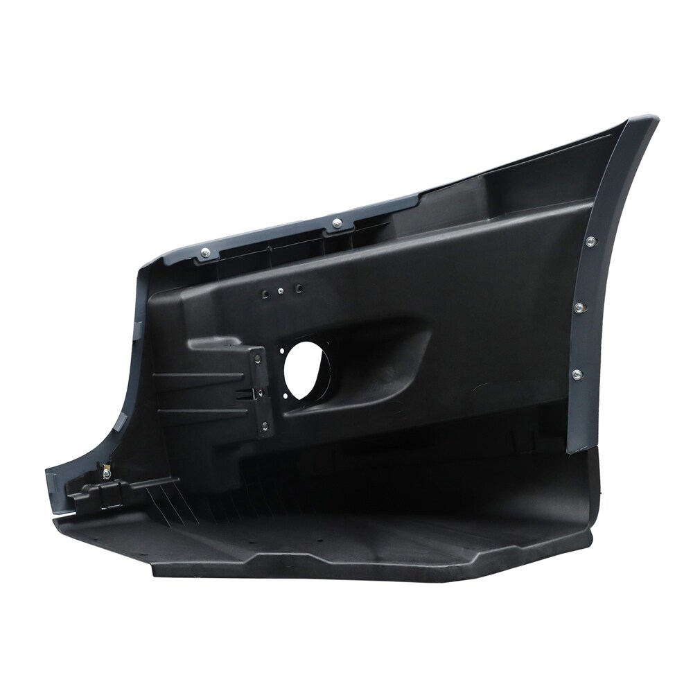 Heavy Duty Truck Parts Left/Driver Bumper End Cover With Fog Light Hole Compatible With Freightliner Cascadia 2008-2017_voghion.com