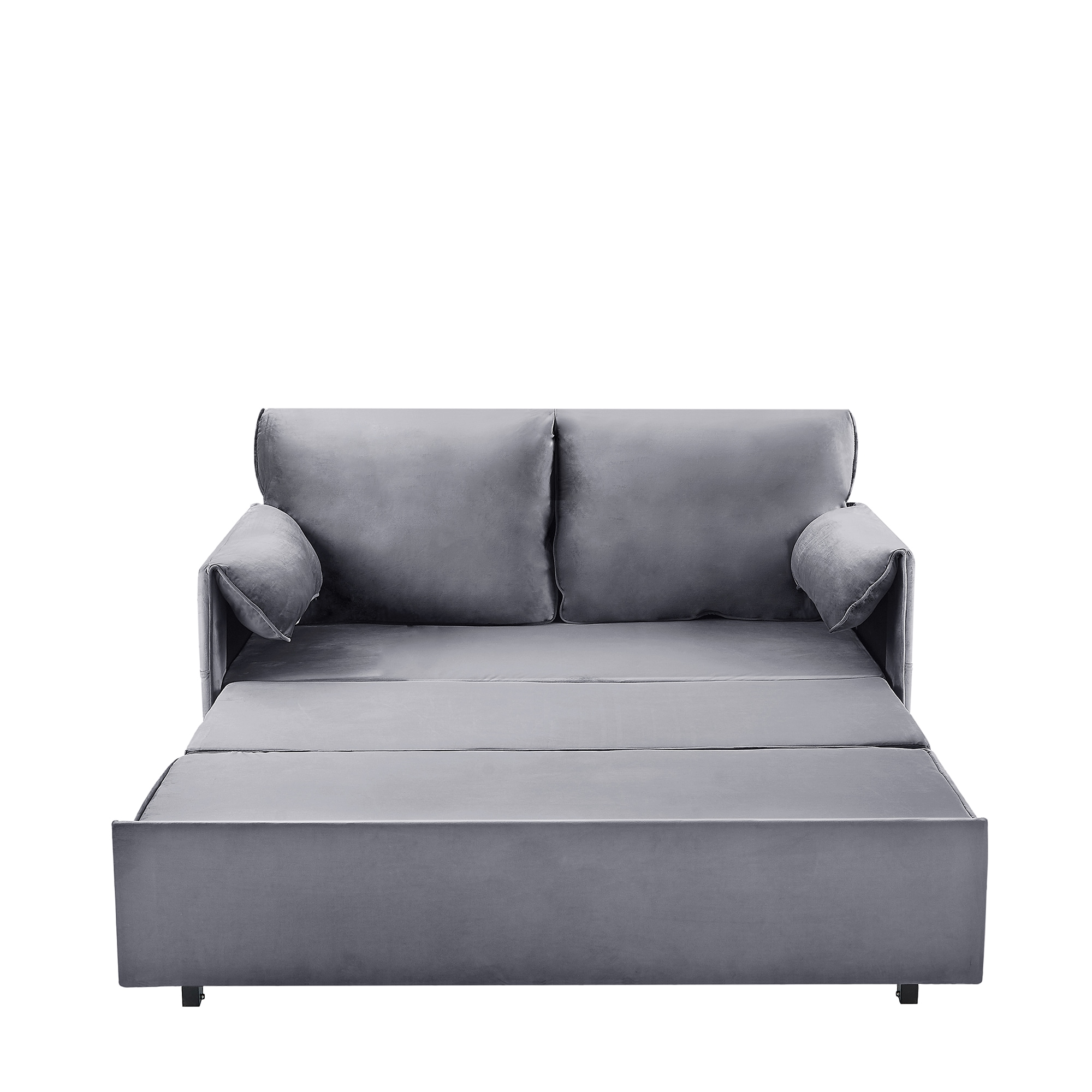 63inch Variable sofa bed with double armrest,
Grey velvet fabric sofa bed,
Pull-down 80inch Comfortable large bed 63inch Variable sofa bed with double armrest,
Grey velvet fabric sofa bed,
Pull-down 80inch Comfortable large bed