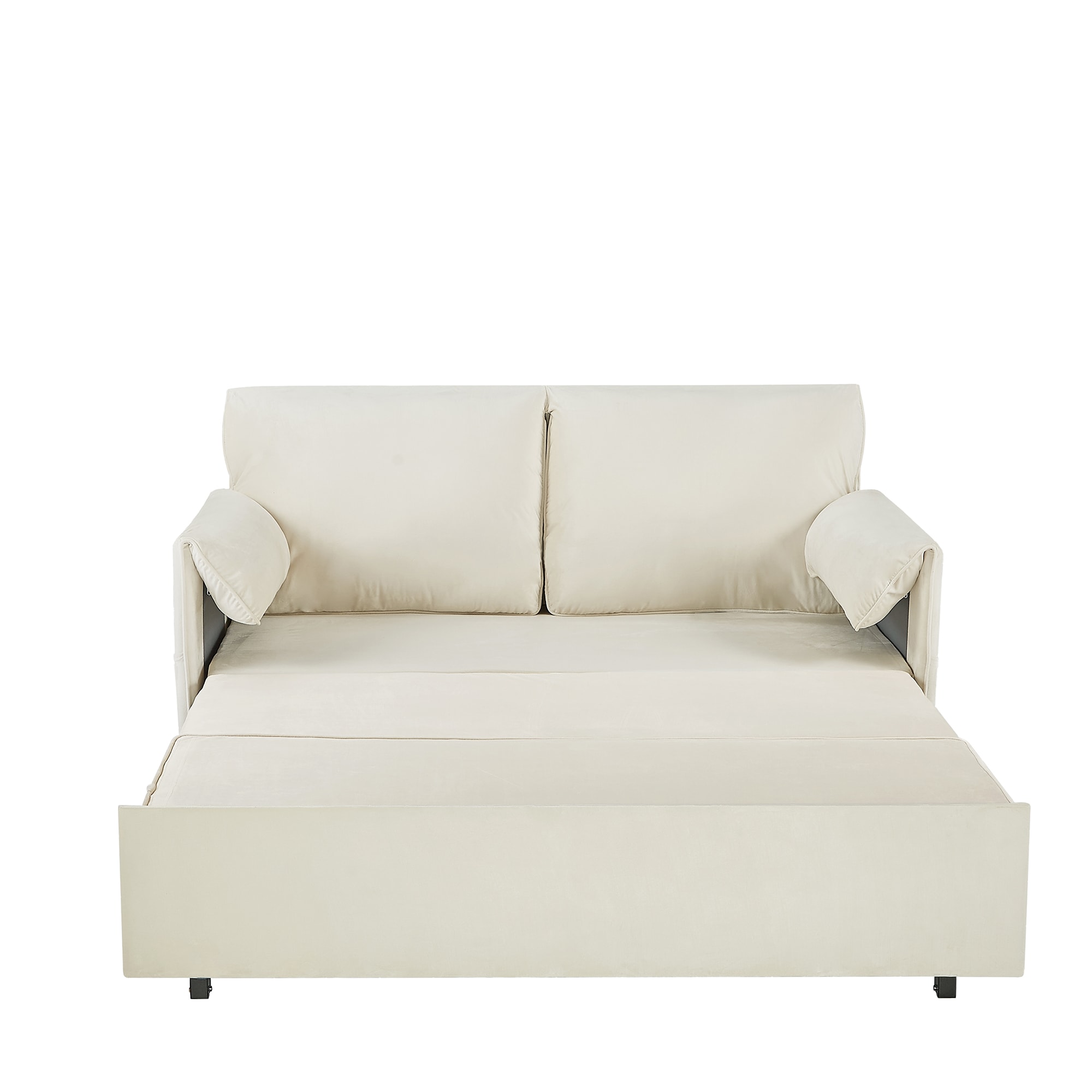 63inch Variable sofa bed with double armrest,
Beige velvet fabric sofa bed,
Pull-down 80inch Comfortable large bed 63inch Variable sofa bed with double armrest,
Beige velvet fabric sofa bed,
Pull-down 80inch Comfortable large bed