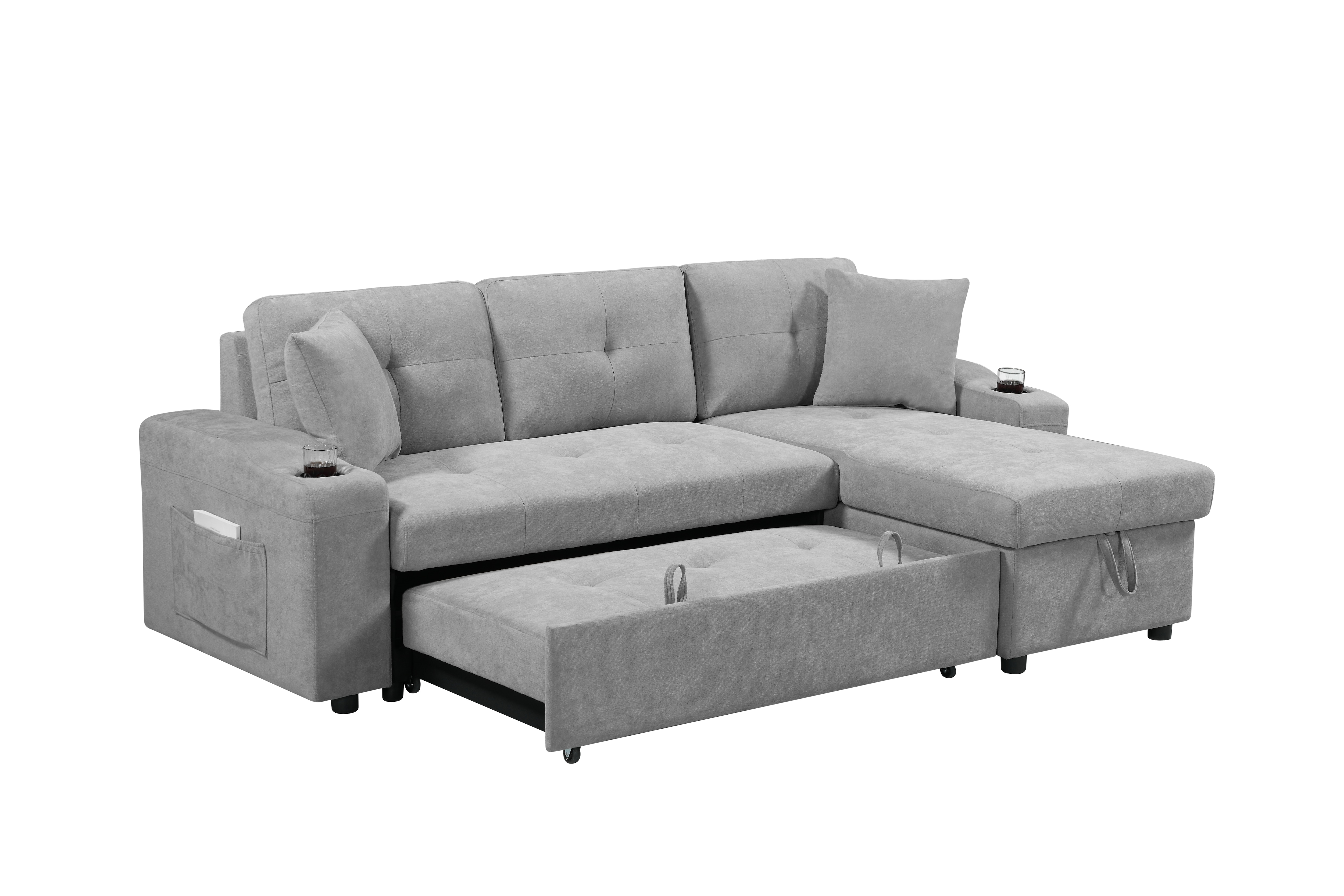 convertible sectional sofa with armrest storage convertible sectional sofa with armrest storage