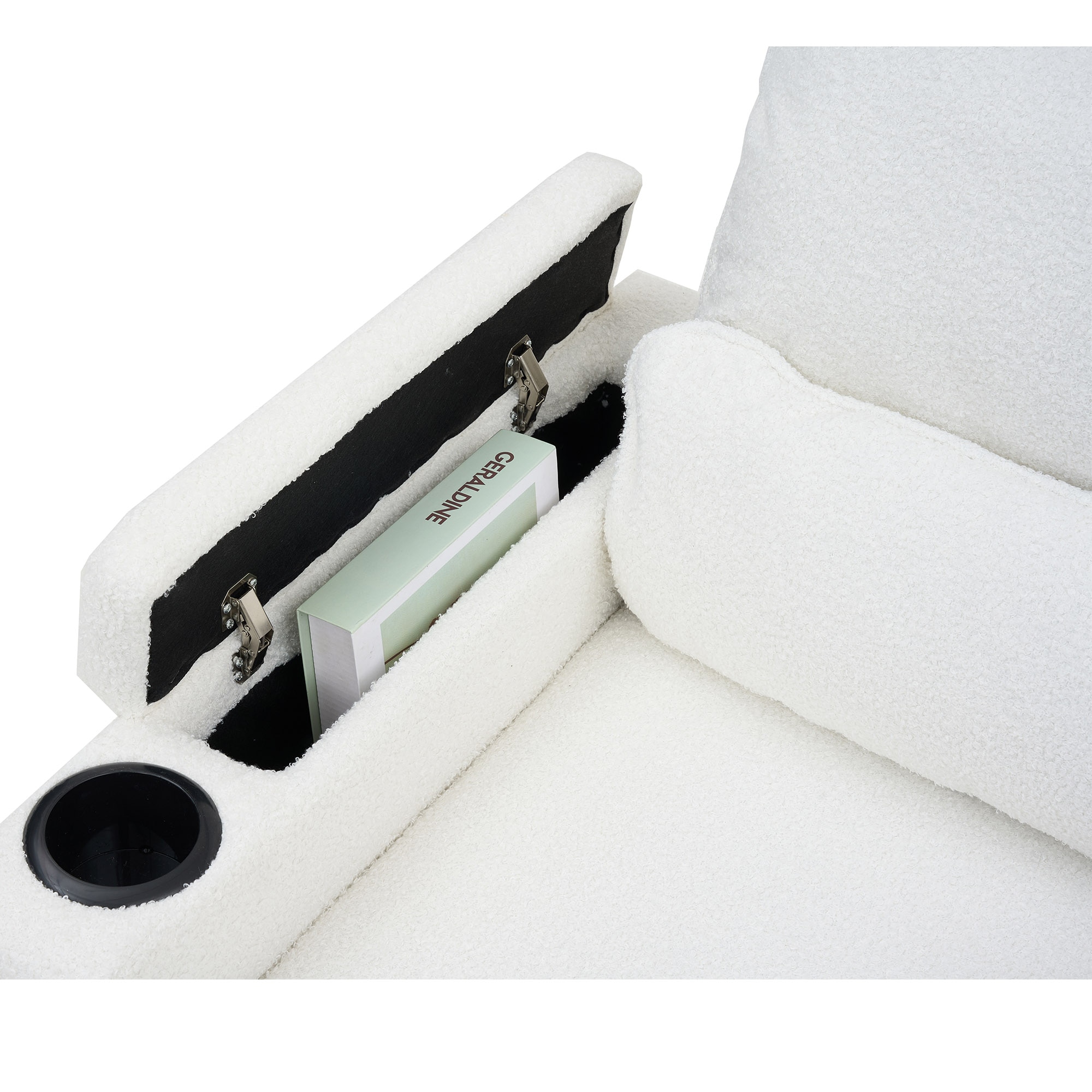 Convertible Sleeper Sofa 2 in 1, L-Shaped Couches for Living Room, Pull Out Sectional Futon Sofa Bed with Storage Space, USB Ports and Cup Holders for Bedroom(White) Convertible Sleeper Sofa 2 in 1, L-Shaped Couches for Living Room, Pull Out Sectional Futon Sofa Bed with Storage Space, USB Ports and Cup Holders for Bedroom(White)