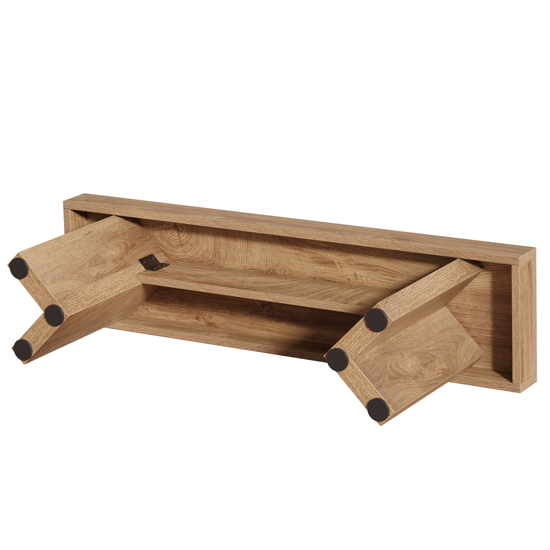 Kitchen Table Bench, Farmhouse Dining Bench With Sturdy Frame_voghion.com