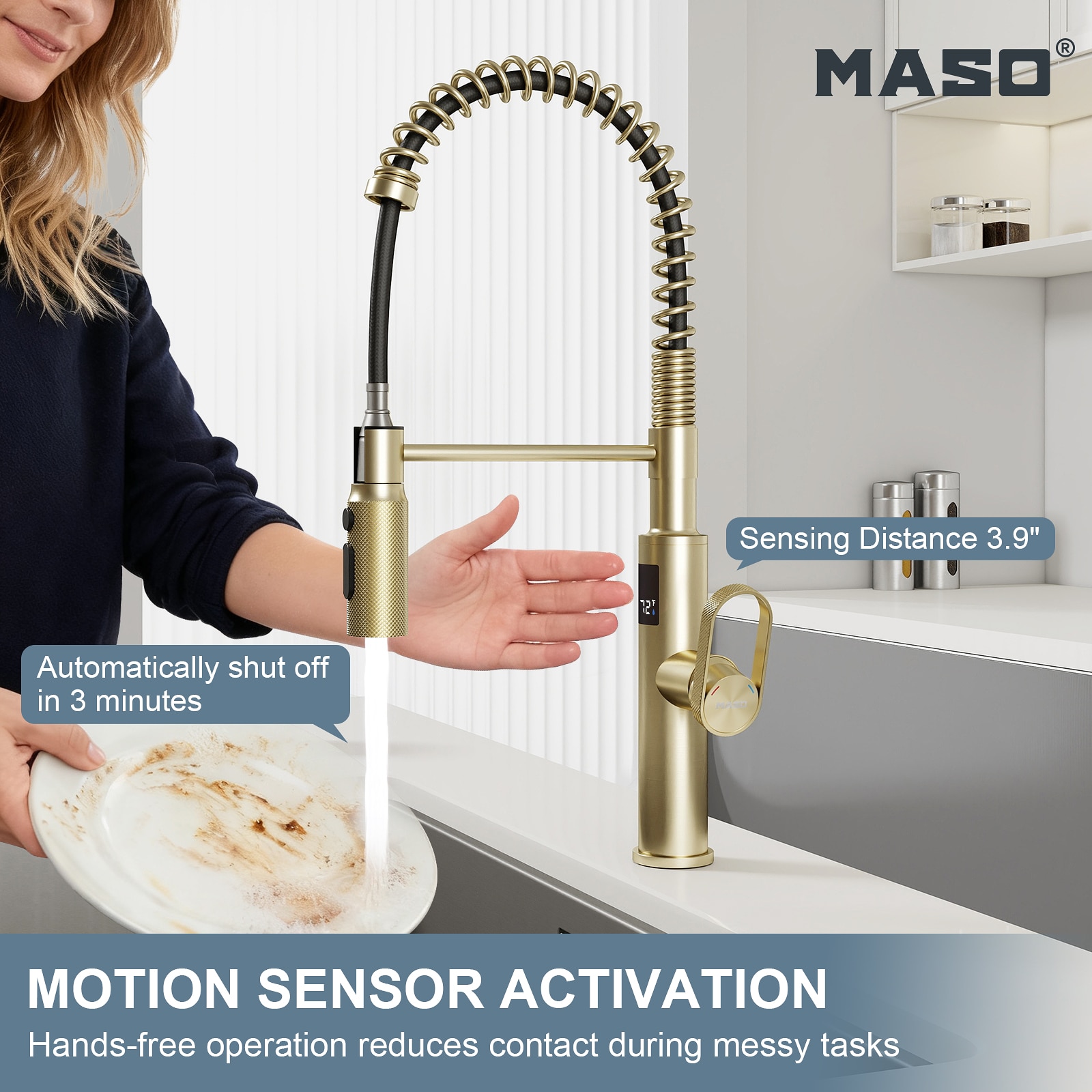 Touchless Kitchen Sink Faucets_voghion.com